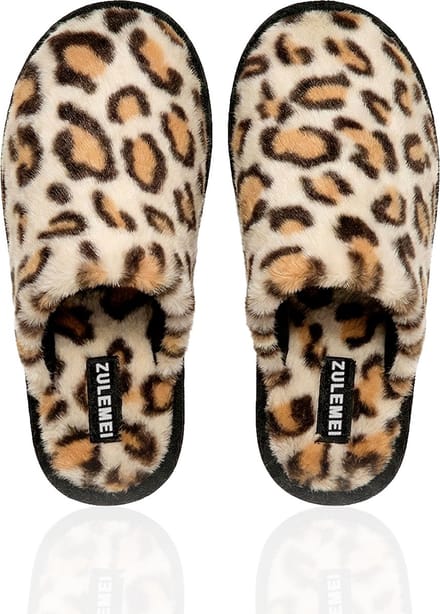 Fluffy Pantoffels Dames - Warme Antislip Slippers - Maat 35/36
