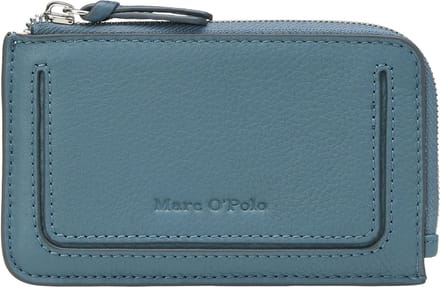 Marc O'Polo Kaarthouder Zip Wallet Hazy Blue Blauwgrijs