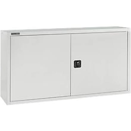 Schäfer Shop Select  opzetkast, afsluitbaar, hoogte 800 mm, breedte 1200 mm, lichtgrijs