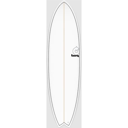 Torq Epoxy Tet Mod Fish Pinlines Surfboard patroon