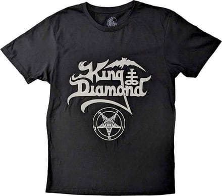 King Diamond - Logo Heren T-shirt - S - Zwart