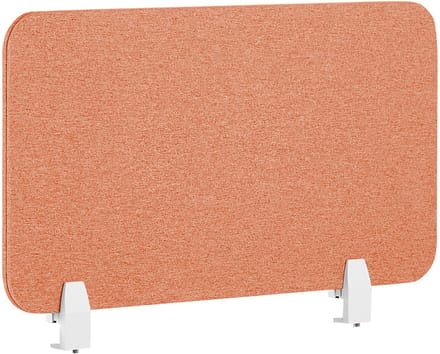 BELIANI WALLY - Bureauscherm - Lichtrood - 72 cm - Polyester