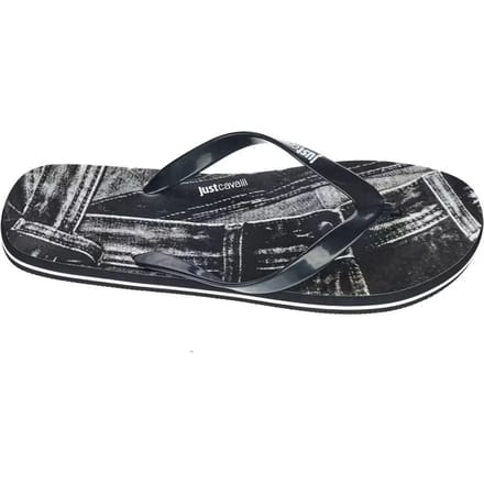 Denim Print Slippers Ju22576