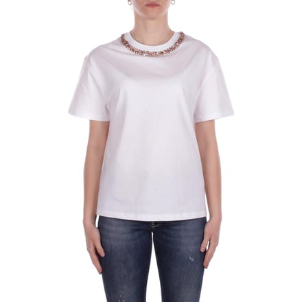 John Richmond T-shirt en Polo Bianco