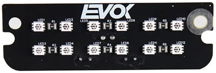 Feu arrière EVOK Iron LED 12V pour mobylette Piaggio 50 Ciao 1980 à 1988 Neuf