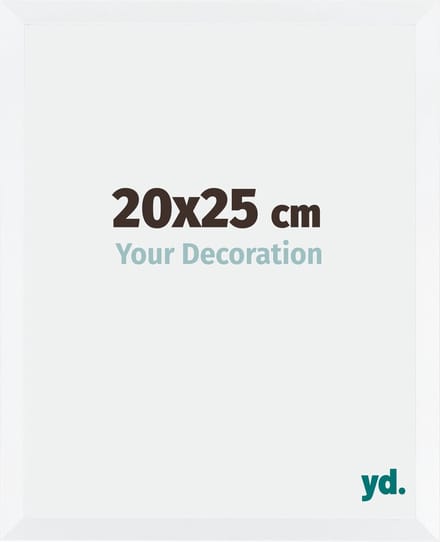 Your Decoration - Fotolijst 20x25 cm - MDF - Wit Mat - Catania