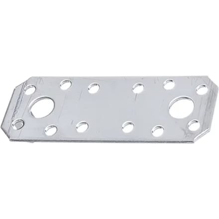 Alberts Verbindingsplaat - Rvs - 96x35x2mm