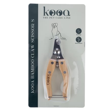 kooa bamboe klauw schaar S 12,7x4,7x1,4cm hond & kat