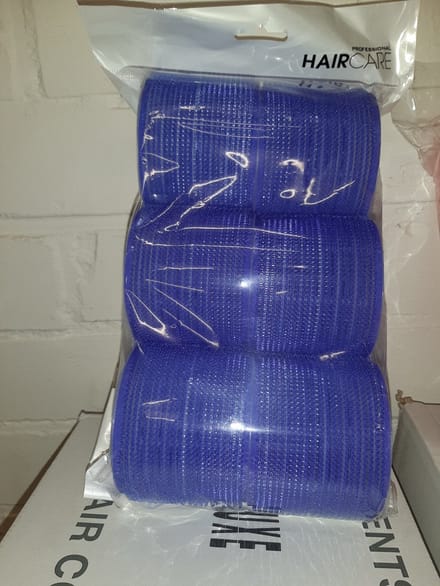 Xanitalia - Zelfklevende rollers - 78mm - Blauw - 6stuks