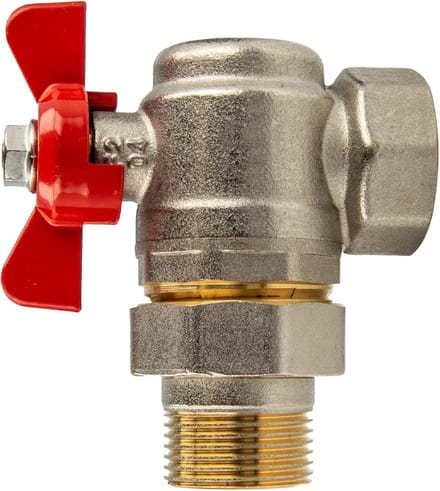 Kogelkraan - Afsluitkraan - Leidingwater - Vleugelgreep - 3/4 inch - Messing