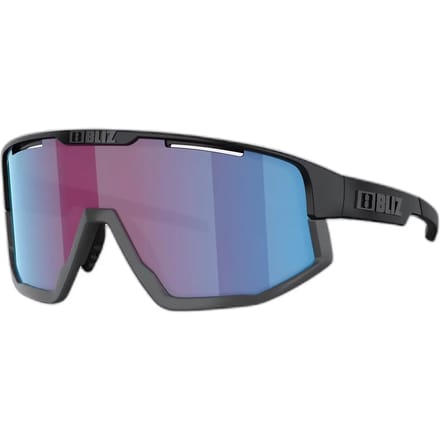 Bliz Vision Sportbril Nano Optics Nordic Matte Black/Rose-Violet Blue Mirror - OZB7001-03