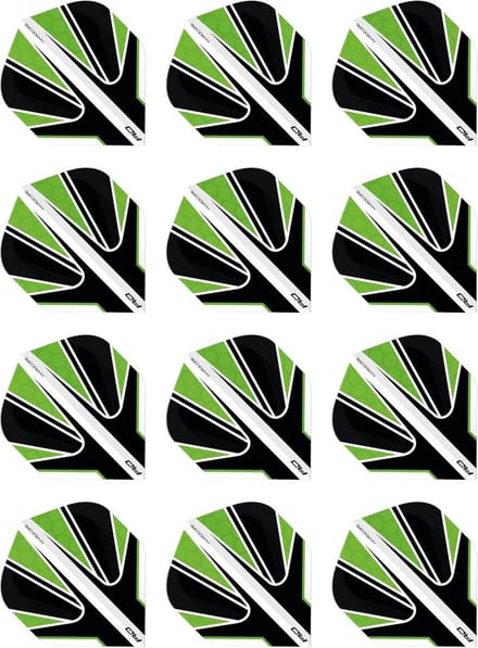 Dartpijl Vluchten Standaard Vorm - 12 Stuks Set Dart Flights Extra Dik 100 Micron