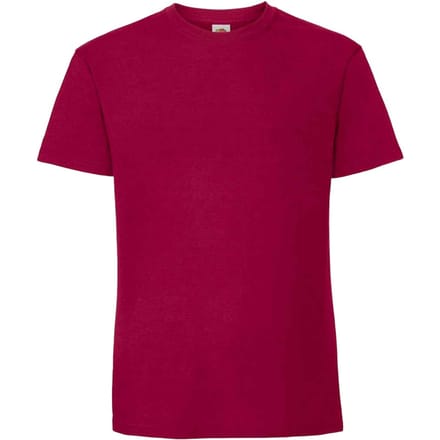 Fruit Of The Loom Mens Ringgesponnen Premium Tshirt (Veenbes)