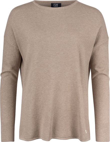 Cutter & Buck Carnation Sweater Dames 355427 - Taupe - M