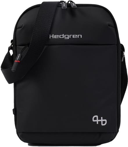 Hedgren Walk Crossbodytas Medium met RFID-bescherming – Waterafstotend – Zwart Eco