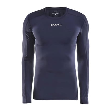 Craft Pro Control Compression Shirt Lange Mouw - Marine | Maat: XS