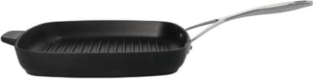 Demeyere Gietijzeren Grillpan 28x28 cm - RVS Handgreep