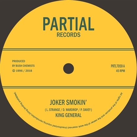 King General & Bush Chemists - Joker Smokin' (7" Single)