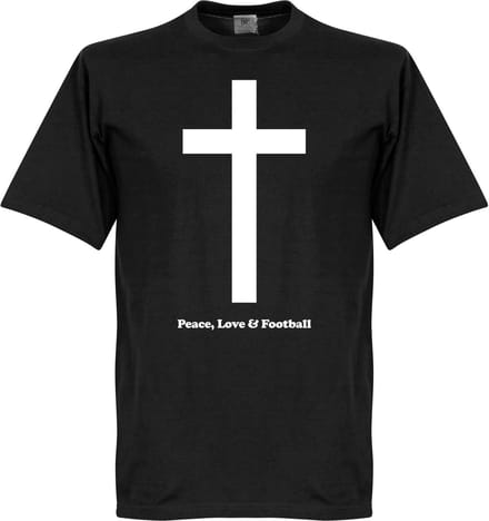 Peace, Love, Football T-shirt - L