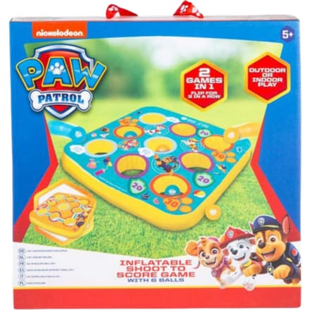 Nickelodeon Paw Patrol Opblaasbaar Doelwit & Balspel
