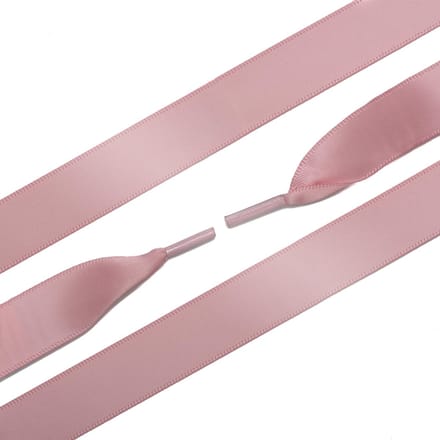 Ringpiont Veters Schoenveters satijn Pearl rose - 90 cm