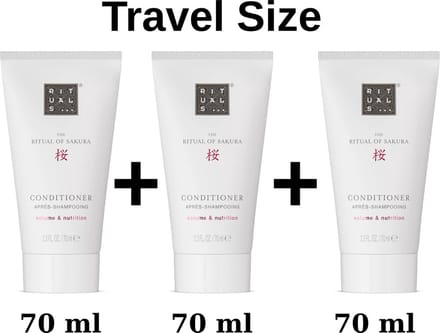 Rituals of Sakura - 3 x Travel Conditioner 70 ml x 3 = 210 ml