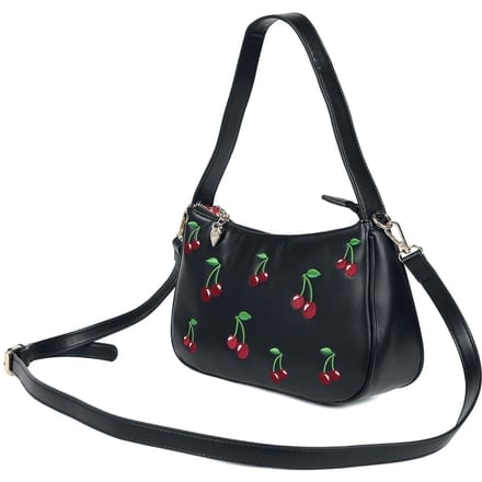 Banned Retro Handtas - Wild Cherry - voor Vrouwen - zwart-multicolour