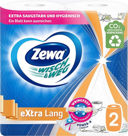 Toiletpapier Extra Lang - Zacht Papier - Dagelijks Gebruik - 60% Langer Mee - 2x72 Vel - Wit