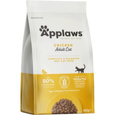 Applaws Graanvrij Kip - Kat - Droogvoer - 400 gr