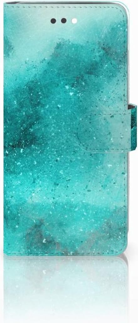 Boekhoesje voor Hoesje Apple iPhone 7 Plus | 8 Plus Painting Blue