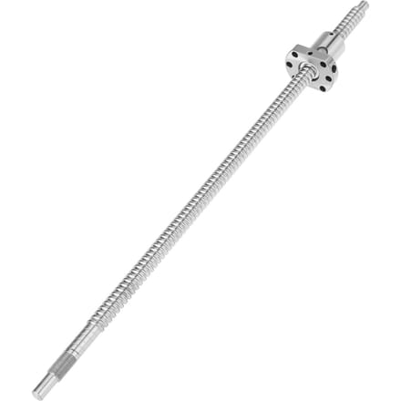 SFU1204 400mm Gerolde Kogelomloopspindel Kogelmoer Anti Speling zonder Zijdelingse Eindlagers