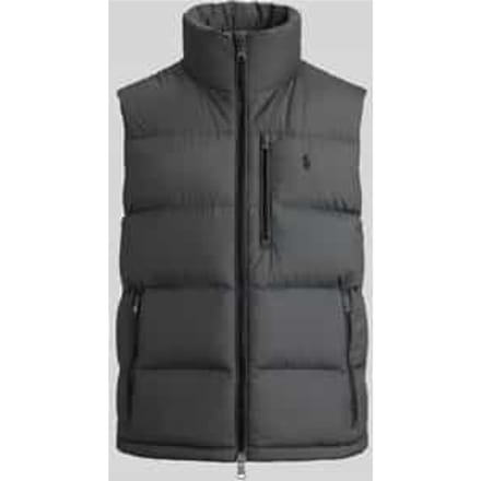 Regular fit bodywarmer met gestikt logo