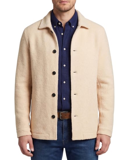 Profuomo vest beige