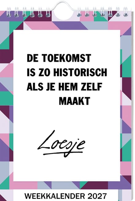 Weekkalender - 2027 - Loesje