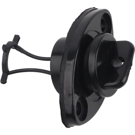 Kit de bouchon de vidange, bouchon de vidange, vis pour dériveur, kayak, canoë, bateau black
