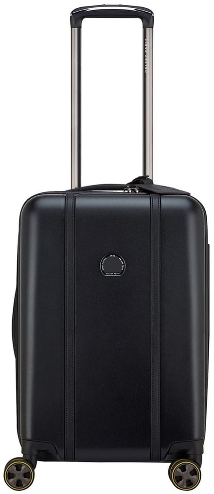 Delsey Cadence Handbagage Spinner 55 cm - Uitbreidbaar 34/37 liter - 55x35x23/25 cm - deep black
