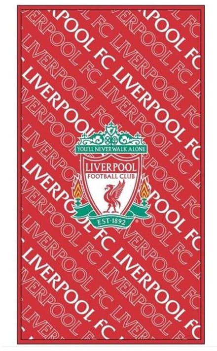 Liverpool FC Strandlaken - 70x140 cm - Rood