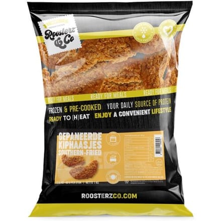 Roosterz&Co zuidelijk gebakken kipgoujons - 1 kg