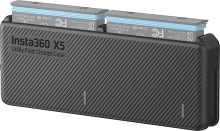 Insta360 X5 Utility Fast Charge Case – Snellader en Opbergcase voor X5 Accu's