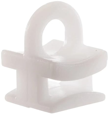 gordijn runners glijders breedspoor - met 6 mm gleuf) rail 10 stuks
