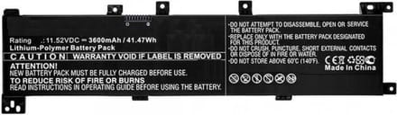 CoreParts MBXAS-BA0183 laptop reserve-onderdeel Batterij/Accu