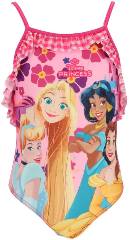 Princess Badpak - Maat 122/128- Roze - Badpak Meisjes