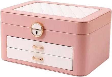 Sieraden Organizer - Juwelendoos - Sieraden Opbergen - Meerdere Compartimenten - 24.5 cm - Zwart