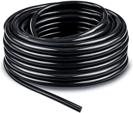 Druppelslang - Irritatiebuis - Tuin besproeien - Hogedrukbestendig - 12mm 100m - Zwart