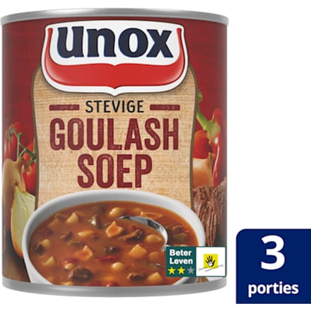 Soep in Blik Goulashsoep