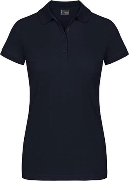 Damespolo 'Promodoro' met korte mouwen Navy - M
