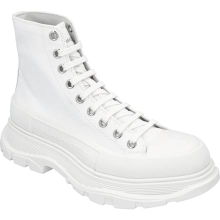 Alexander McQueen Tread Slick Boot in Wit