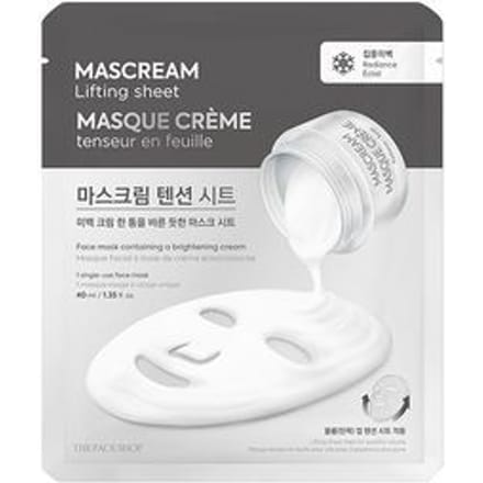 THE FACE SHOP - Mascream Lifting Sheet - 4 Types #01 Radiance