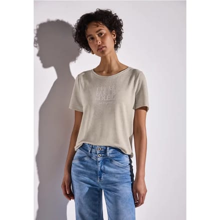 Shirt met tekst