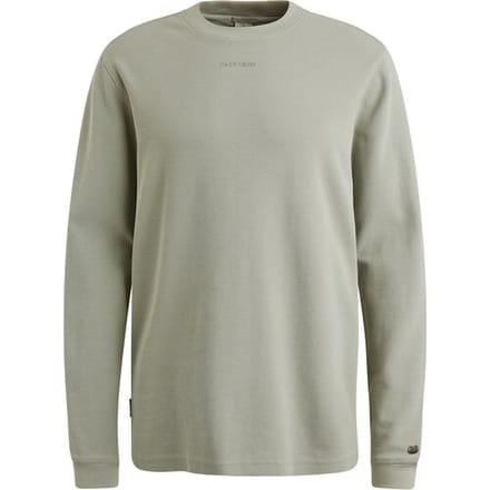 T-shirt Cast Iron Longsleeve T-shirt Waffle Lichtgroen